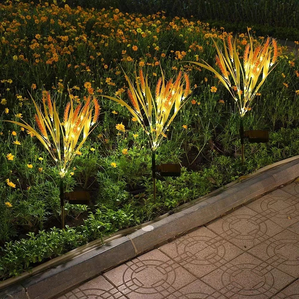 Fast Shipping Wheat Light Flower Lights for Garden Decoration Patio Decoration Wedding Decoration