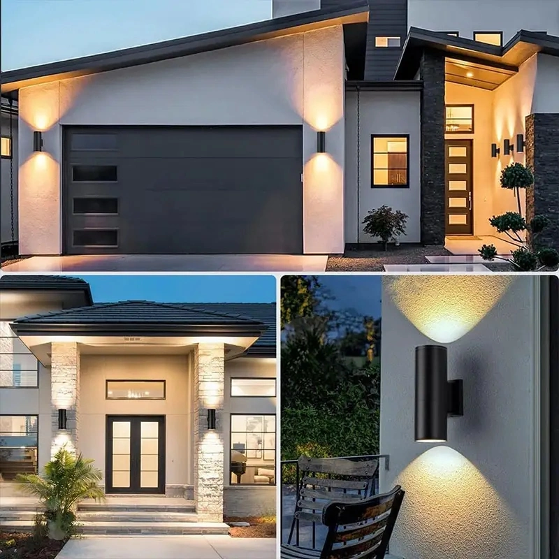 Outdoor Wall Light Sconce Aluminum Waterproof LED Wall Lamps for Patio