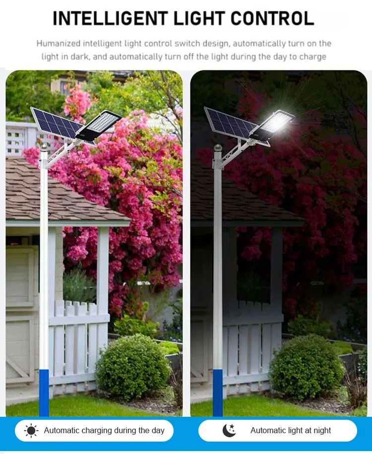 Waterproof Backyard Street Lamps Security Flood Lighting Wall Lamp LED Solar Street Light