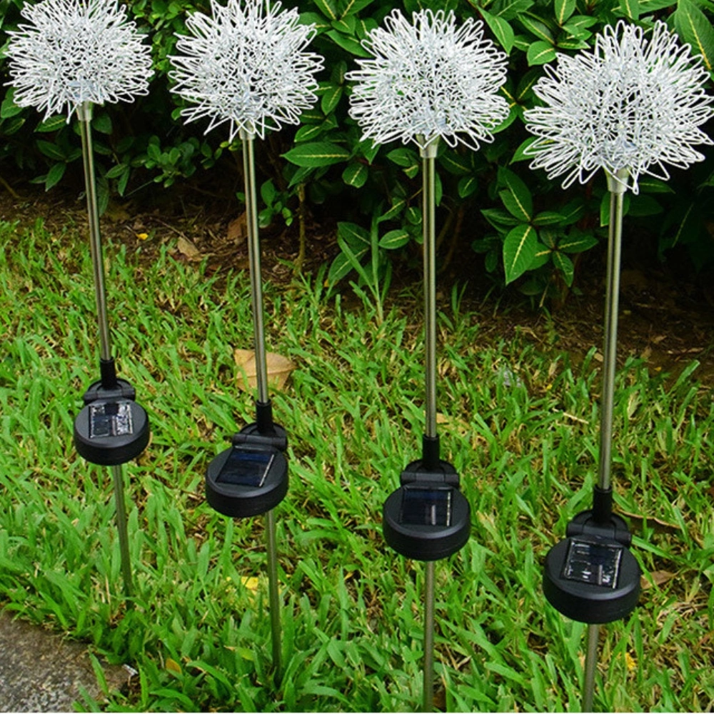 Multi-Color Changing Flower Landscape Lighting Solar Lights Outdoor Garden for Path Yard Lawn Bl23175