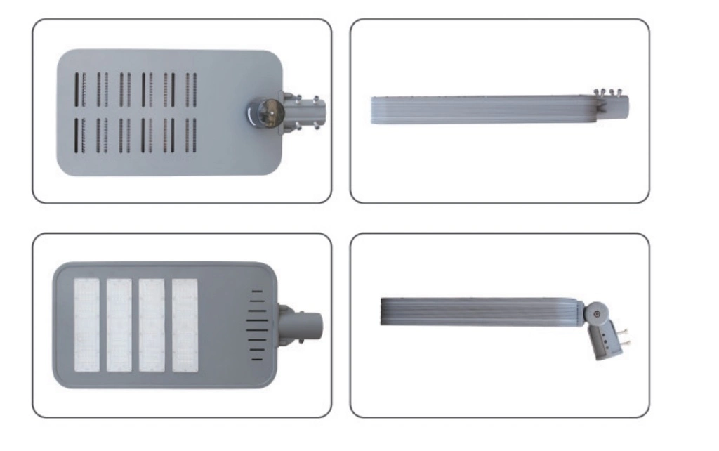 CE/RoHS Die-Cast Aluminum Alloy Module Light Fixture 40W-200W Solar LED Street Light