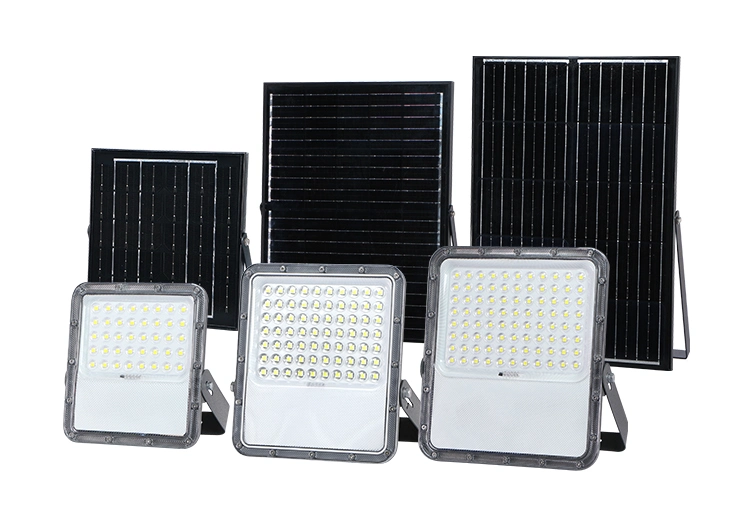 Kcd Waterproof IP65 Home LED Street Garden 30W 50W 100W 200W 300W 400W 500W Outdoor Solar Power Lamp Floodlight 170lm/W Solar LED Flood Light