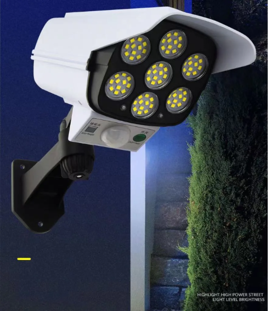 Solar Simulation Monitoring Lights Camera Lights Induction Street Lights Waterproof LED Lights Outdoor Patio Wall Lights