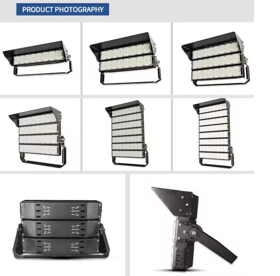 200W-1200W Waterproof Module LED Stadium Lights for Football or Soccer Field