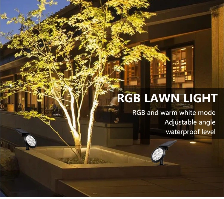 China Modern Decorative Lawn Yard Pillar Outdoor IP65 Waterproof 25W LED Solar Garden Path Light