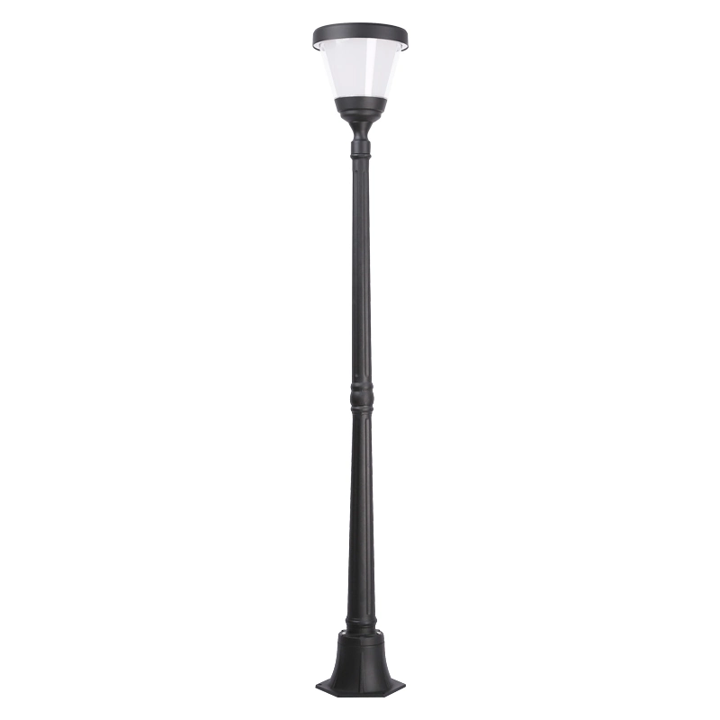 Aluminum Waterproof Solar Garden Post Light Solar Light with Pole for Yard Outdoor Patio Garden Lamp Garden