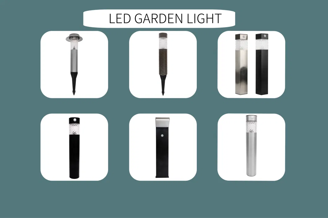 LED Outdoor Lawn Path Garden IP44 Solar Power Light