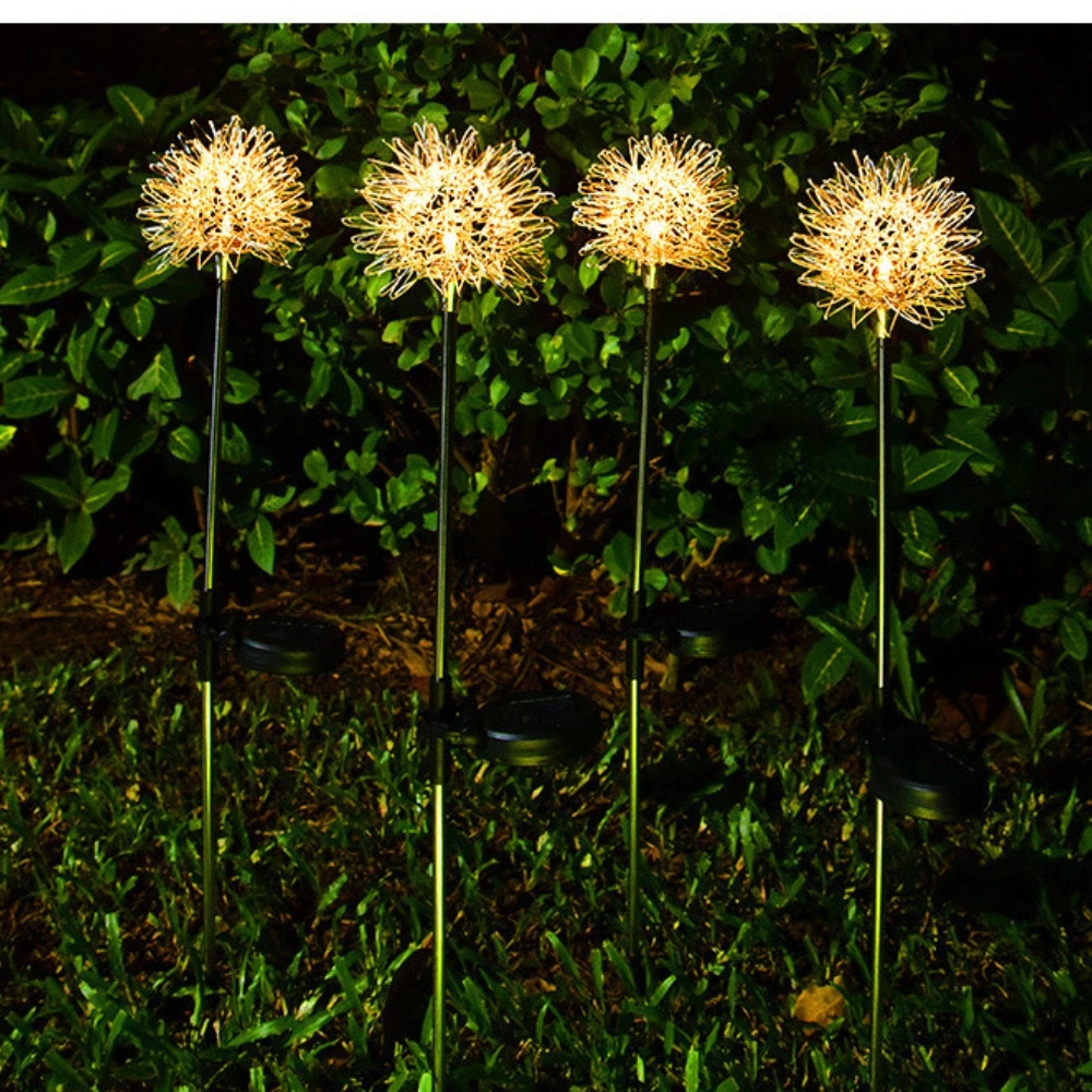 Multi-Color Changing Flower Landscape Lighting Solar Lights Outdoor Garden for Path Yard Lawn Bl23175