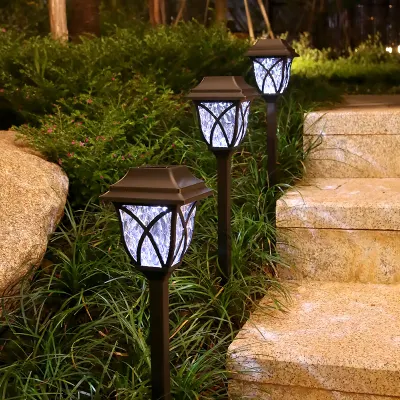 Esterno IP 65 impermeabile luce prato Home Giardino decorazione solare Luci atmosfera