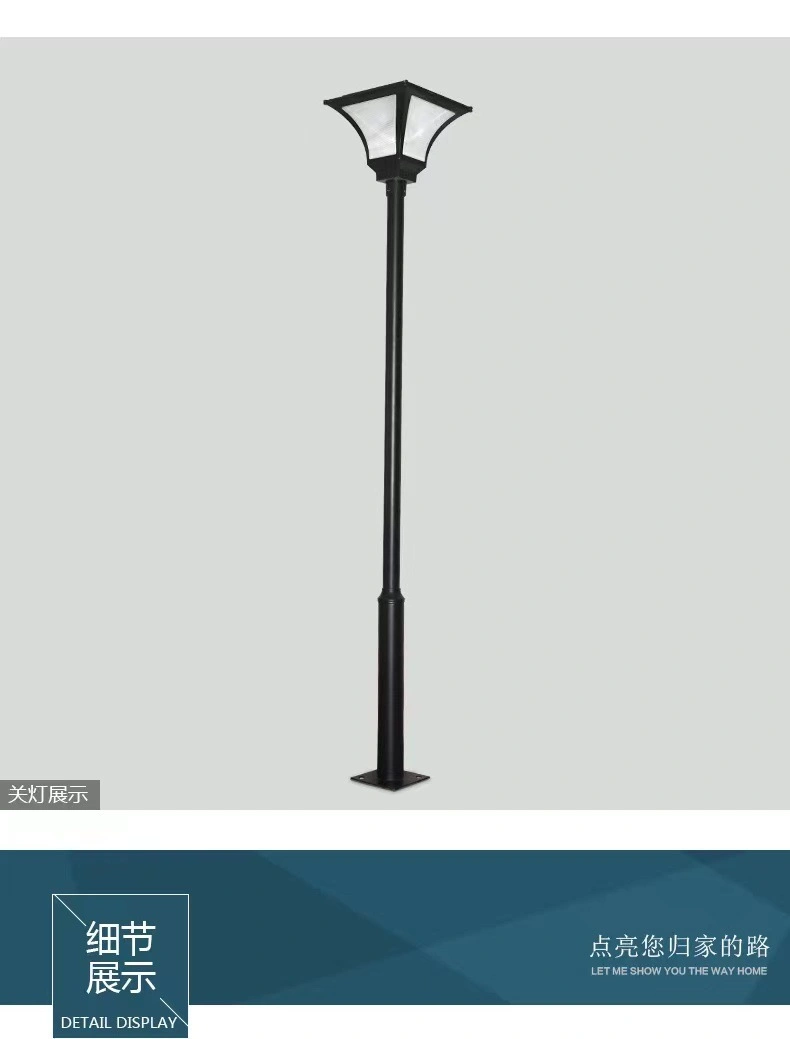 Hot Products Wholesale Street Lighting Outdoor Solar LED Courtyard Lights for Landscape