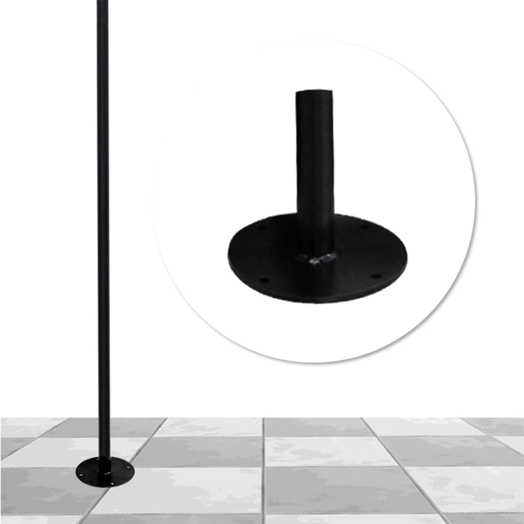 JH-Mech High Quality Metal Powder Coated Pole for String Lights