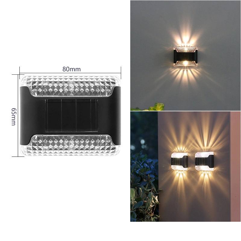 Solar Wall Lamp Outdoor Waterproof Garden Courtyard Decoration Small Night Lamp