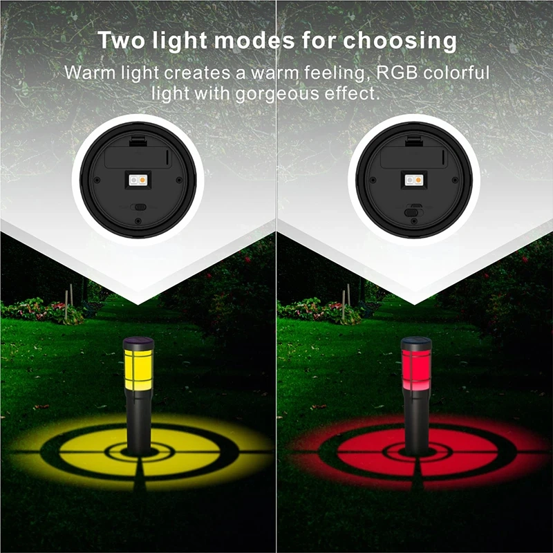 Landscape Pathway Decorative Lights Solar Powered LED Ground Solar Garden Light