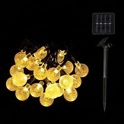 Solar Powered String Light 50/100/200 Solar Starry Decorative Lighting Waterproof Christmas Fairy String Lights for Indoor/Outdoor Gardens Path Homes Wedding