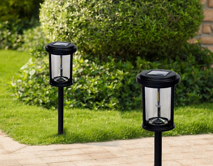 IP65 Waterproof Outdoor Landscape Decorative Lawn Warm LED Solar Garden Light Pathway Lights