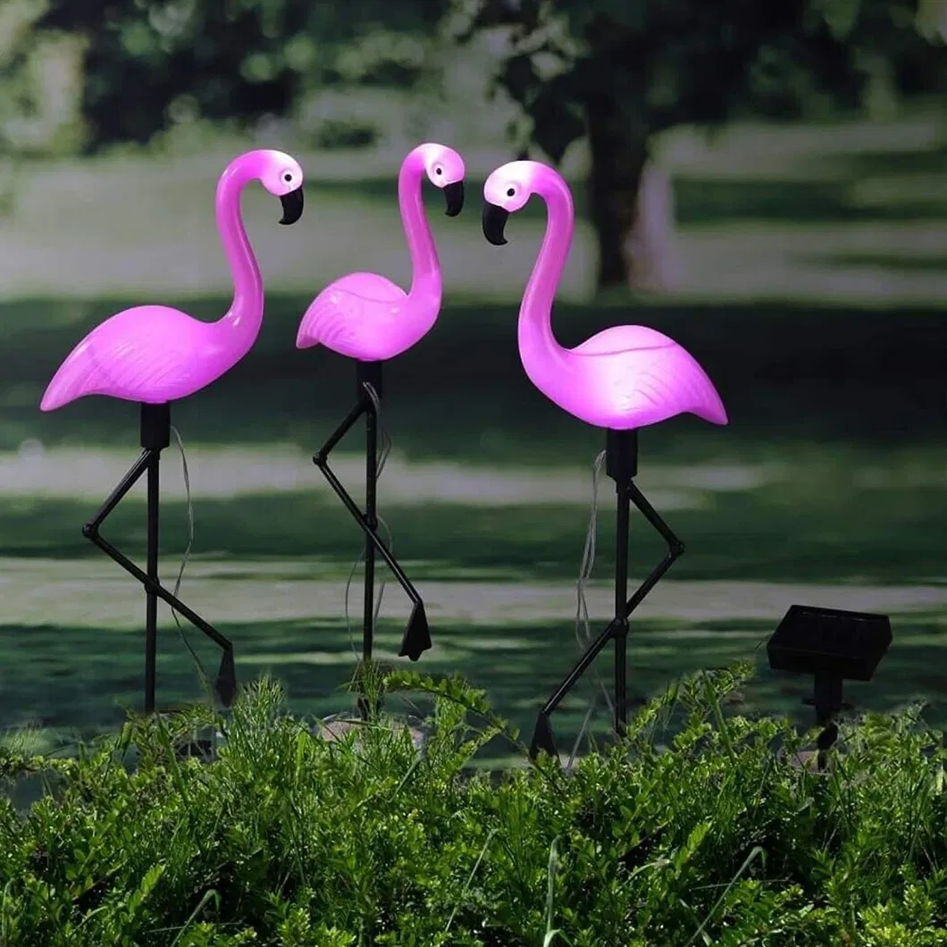 Solar Powered Flamingo, Outdoor Solar Garden Light, Waterproof LED Light for Garden, Patio Ci24834