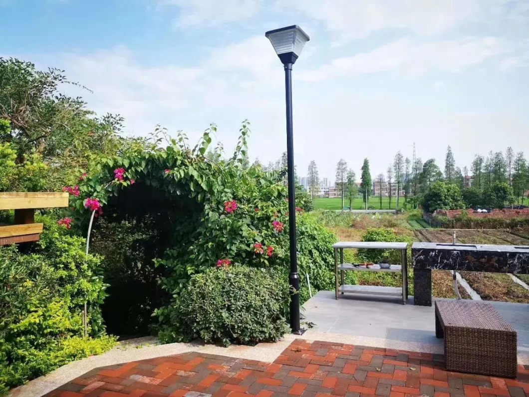 20W 25W 30W 40W 60W Aluminum Profile Solar Lamp Solar Courtyard Lamp Outdoor Park Garden Community Street Lamp