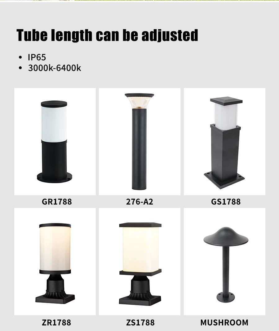 New Products LED Pathway Bronze LED Lawn Light IP65 Outdoor Bollard Light