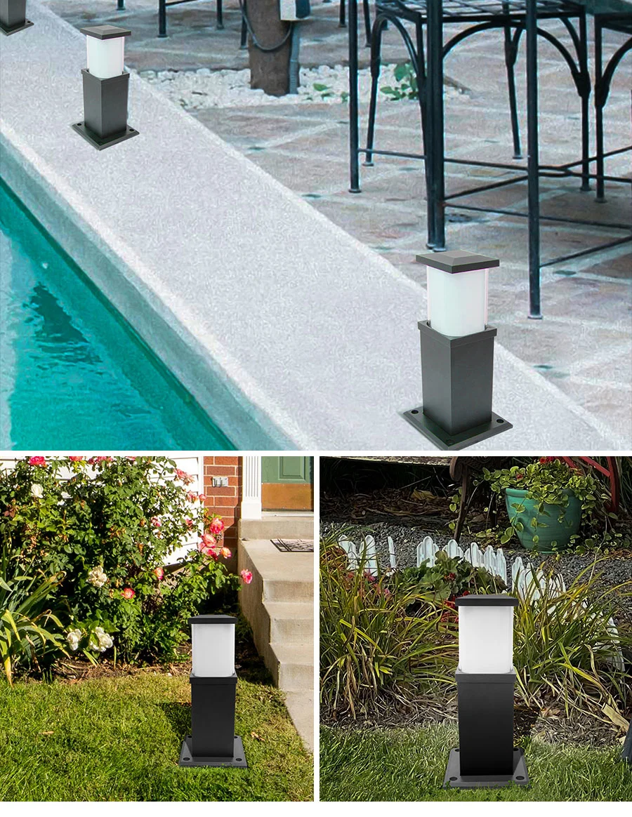 New Products LED Pathway Bronze LED Lawn Light IP65 Outdoor Bollard Light