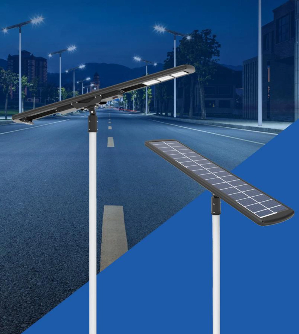 Outdoor Waterproof IP65 Commercial Public Induction Light 100W 200W 300W 400W All in One LED Solar Street Light