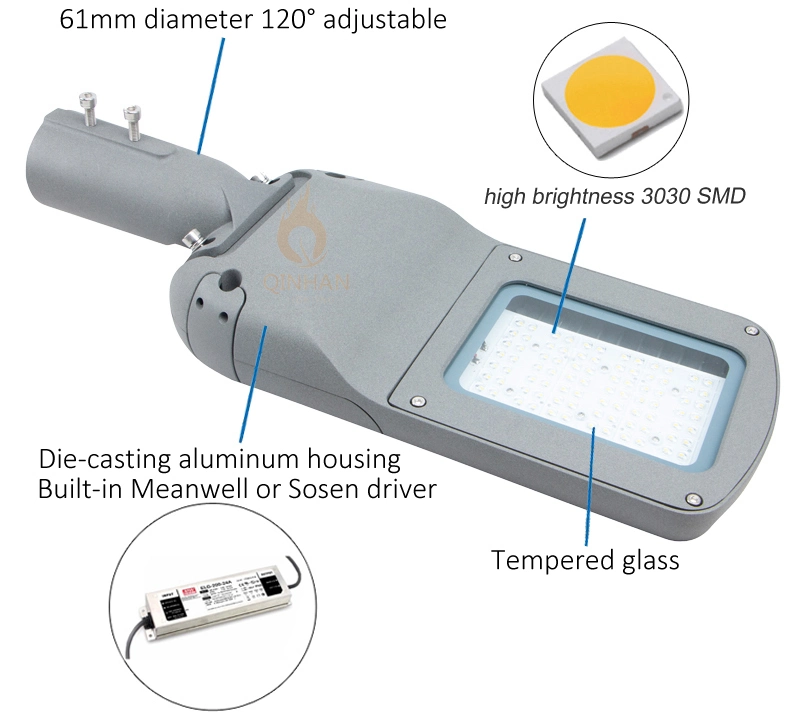 PLC Lorawan Photocell Intelligent Solar LED Street Light for Outdoor Garden Main Road Lighting 50W-300W