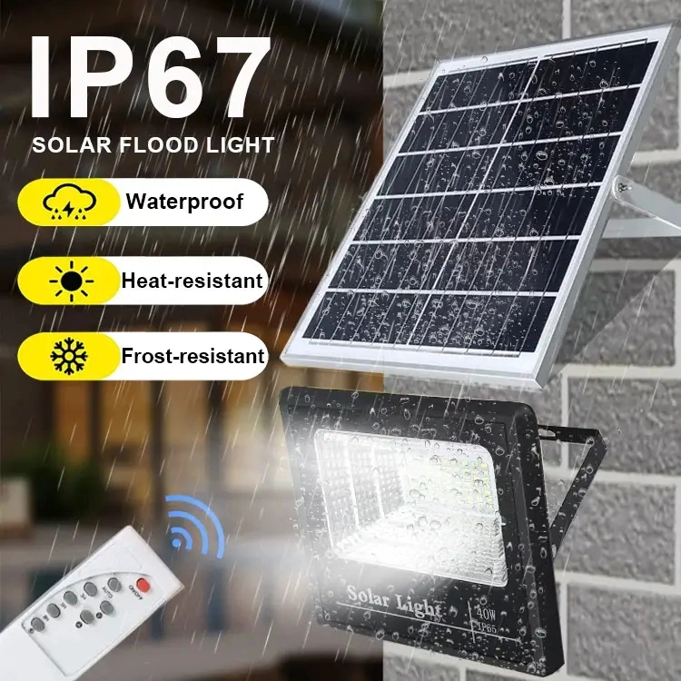 Solar Powered Floodlights Outdoor Lighting Courtyard Super Bright Light