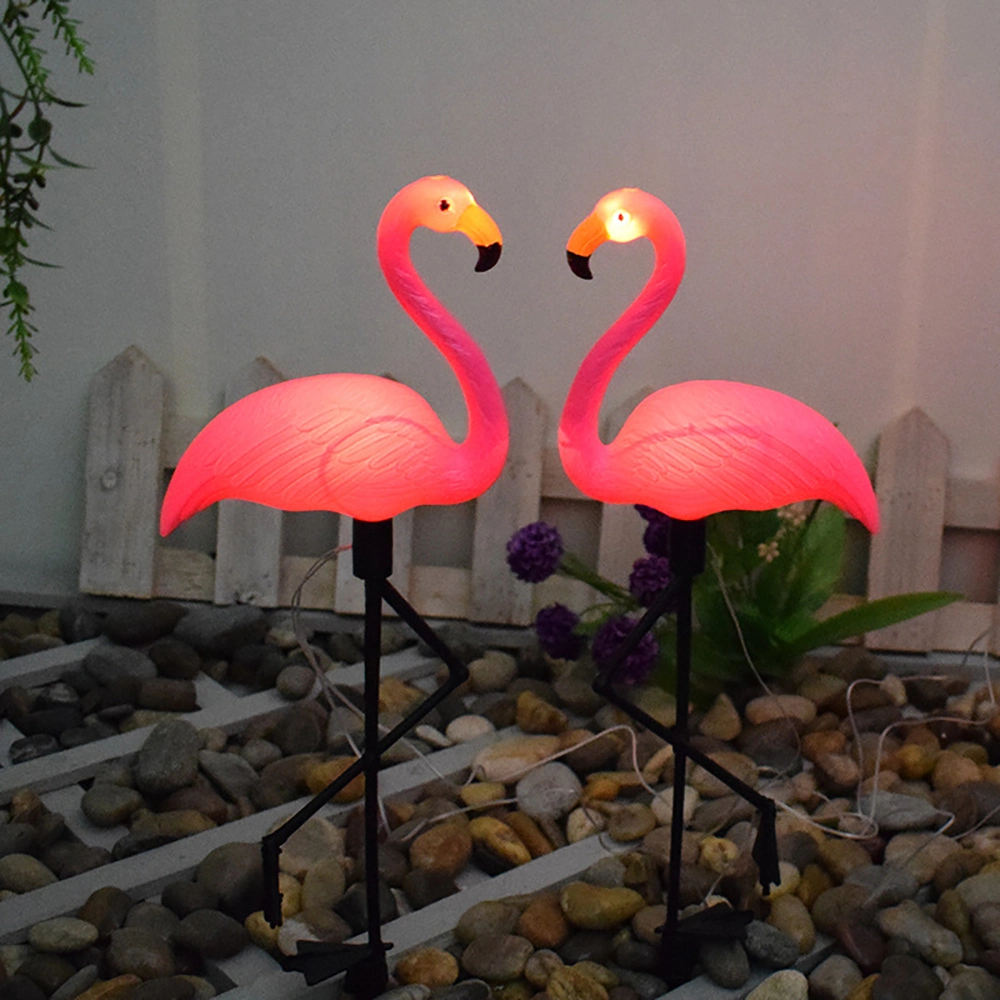 Solar Powered Flamingo, Outdoor Solar Garden Light, Waterproof LED Light for Garden, Patio Ci24834