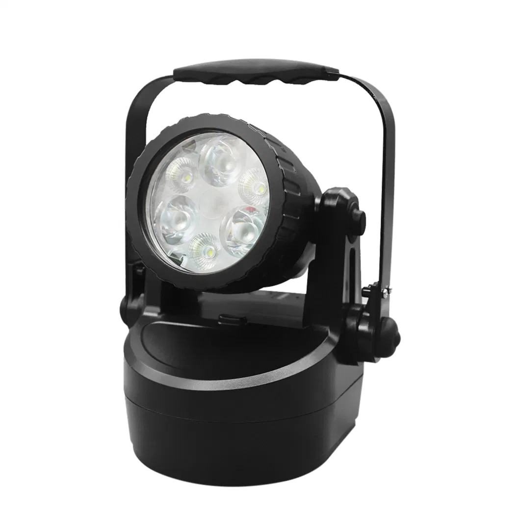 Portable LED Work Light Rechargeable Construction Site Outdoor Fishing