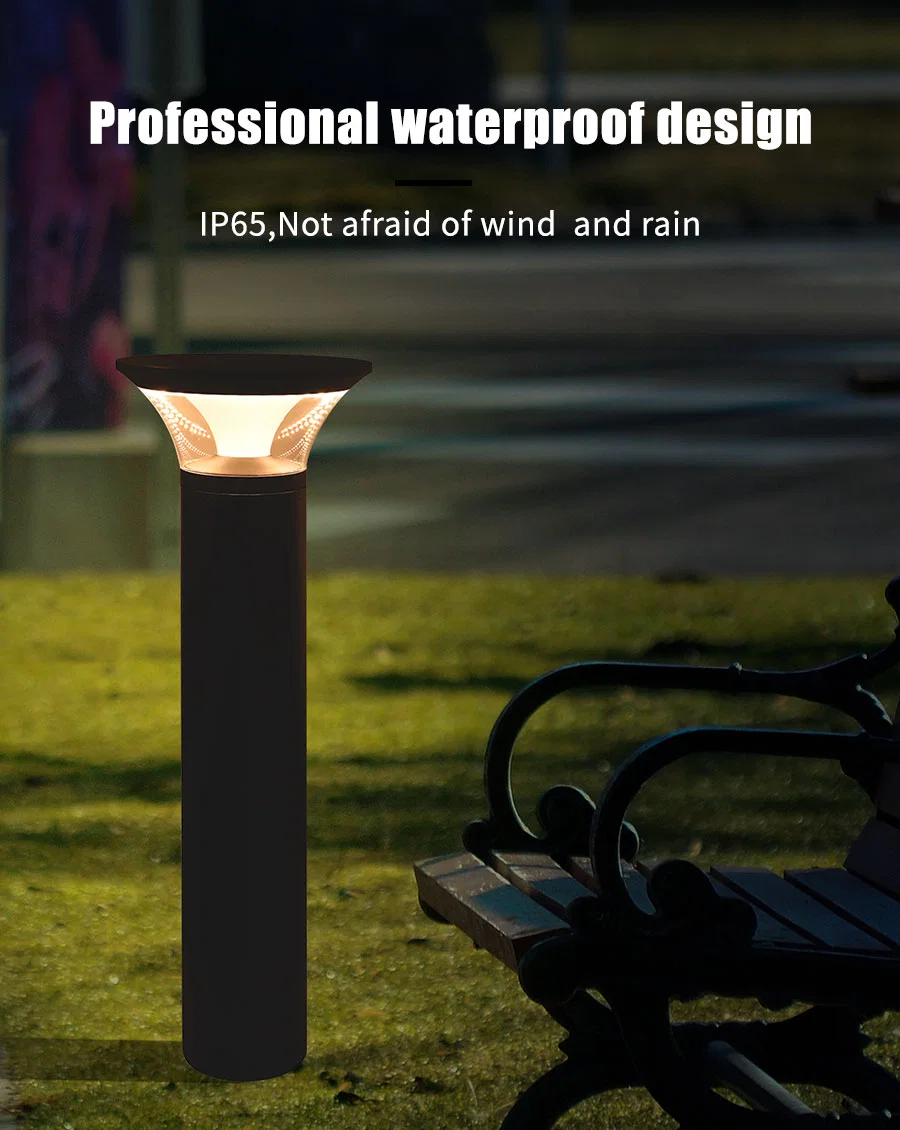 Modern Simple LED Lawn Lamp Outdoor Courtyard Lights with Customization