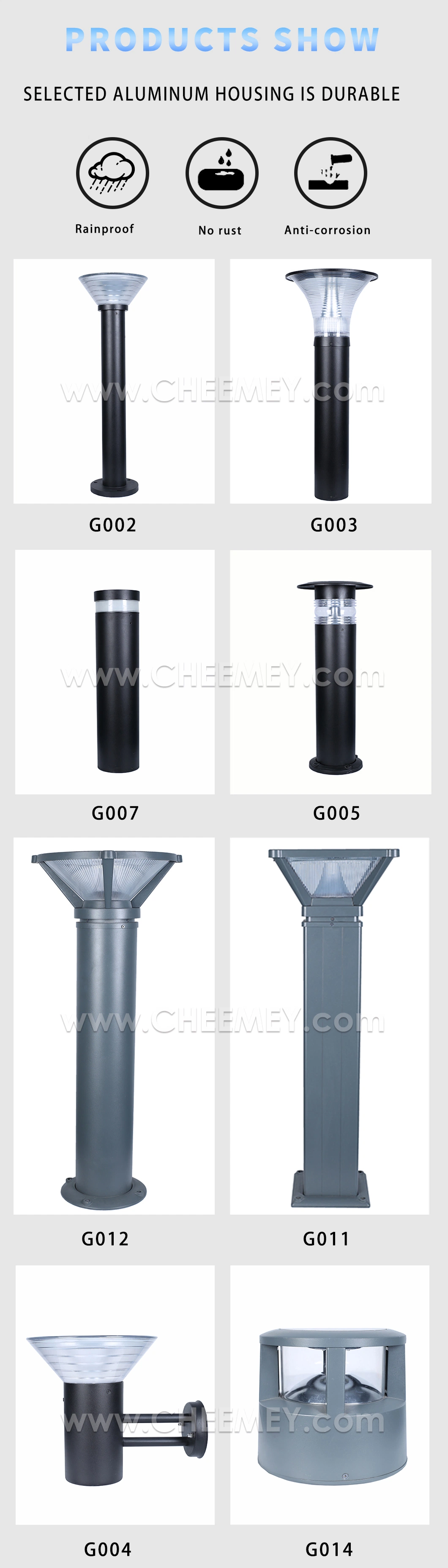 IP65 Waterproof All in One Solar Garden Light LED Solar Street Light for Outdoor Garden Park