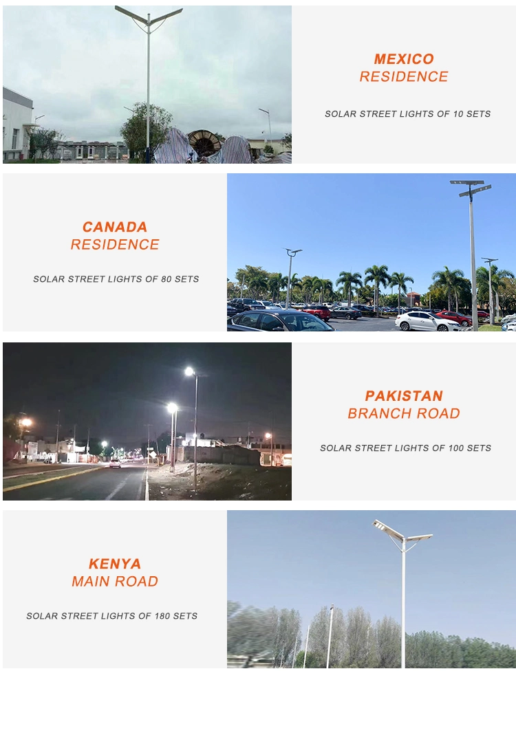 Wholesale Photovoltaic Courtyard IP66 50W 100W 150 Watts 200 Watt 300 Watts LED Street Lamp Lighting