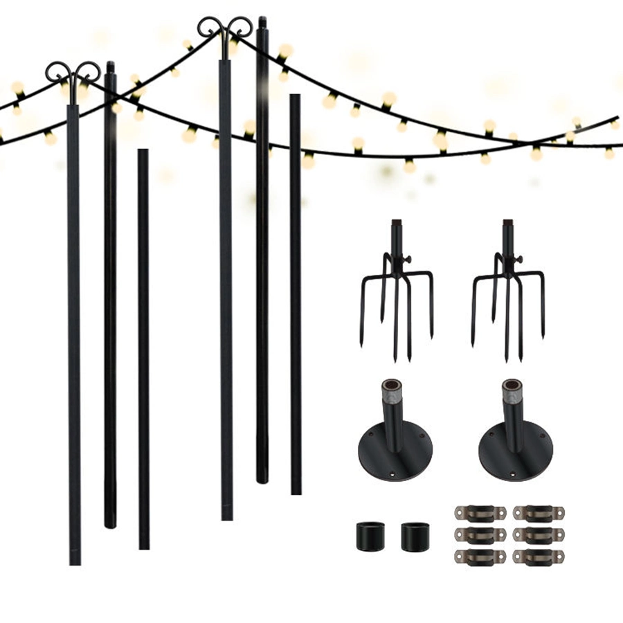 JH-Mech High Quality Steel String Light Poles