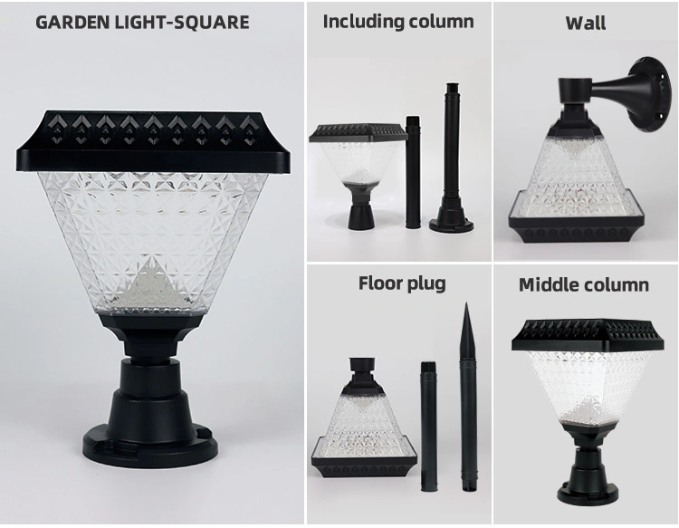 Landscape Light Decorative Lighting Bollard Light Solar Garden Light