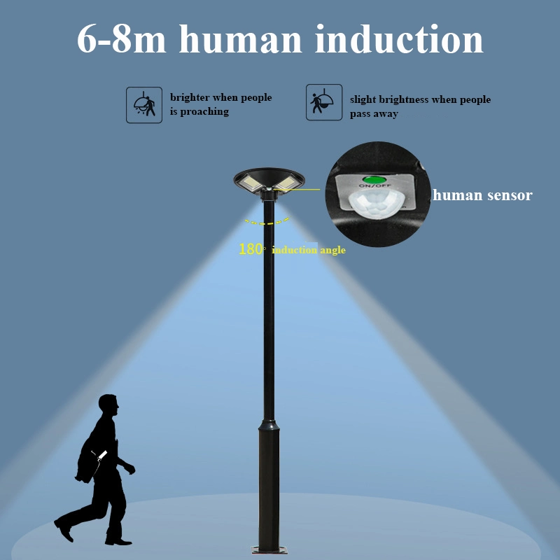 IP65 Novel Design300W 400W 500W 700W Solar Lawn Light Solar Bollard Garden Street Light