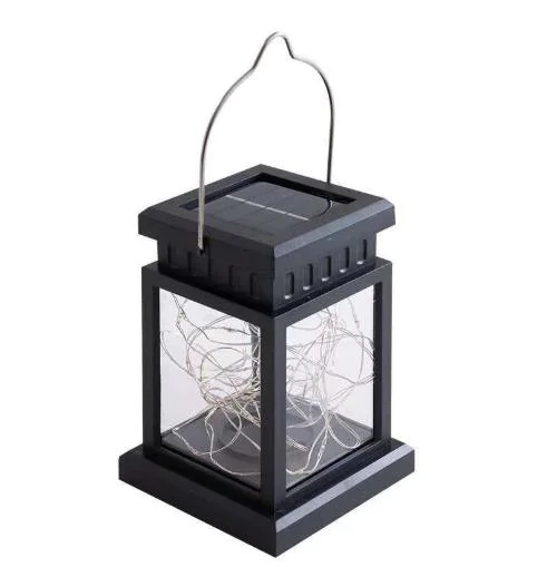 Solar Energy Small Palace Lantern Outdoor Waterproof Courtyard Hanging Light