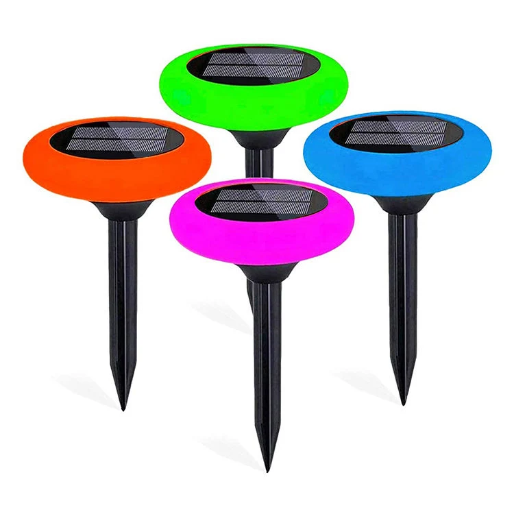 RGB Changeable Solar Garden Path Walkway Lights