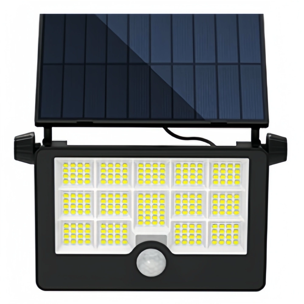 Solar Wall Lamp with Motion Sensor Emitting Intelligent Outdoor Courtyard Solar Wall Flood Light