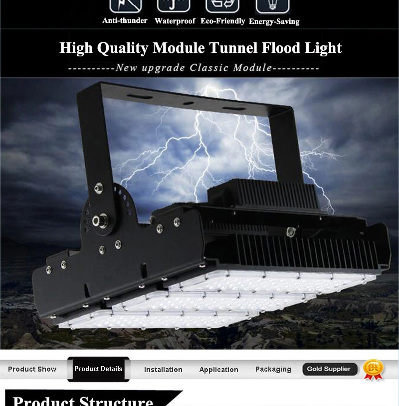 Outdoor Patio Stadium Street Mountable 800W 600W 500W 300W LED Flood Light