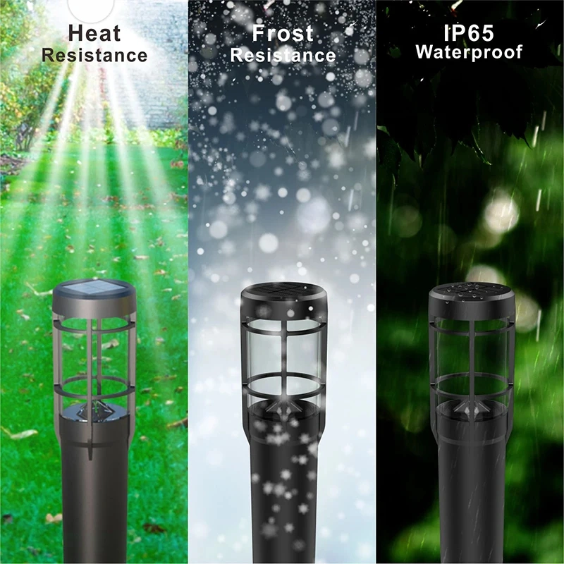 Landscape Pathway Decorative Lights Solar Powered LED Ground Solar Garden Light