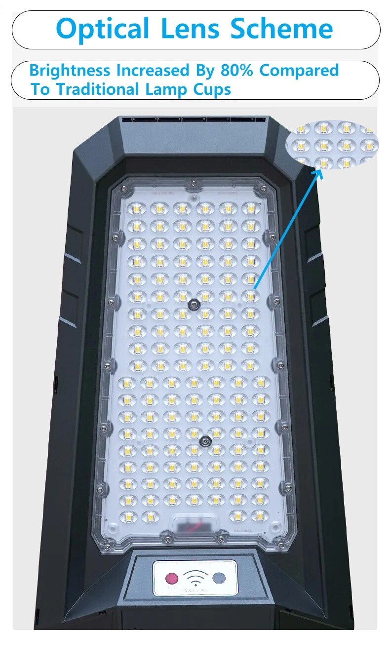 Light Messenger All in One System Powered Streetlight Integrated Lighting Outdoor Garden Courtyard Court Yard Lamps Lamparas Solares Road LED Solar Street Light