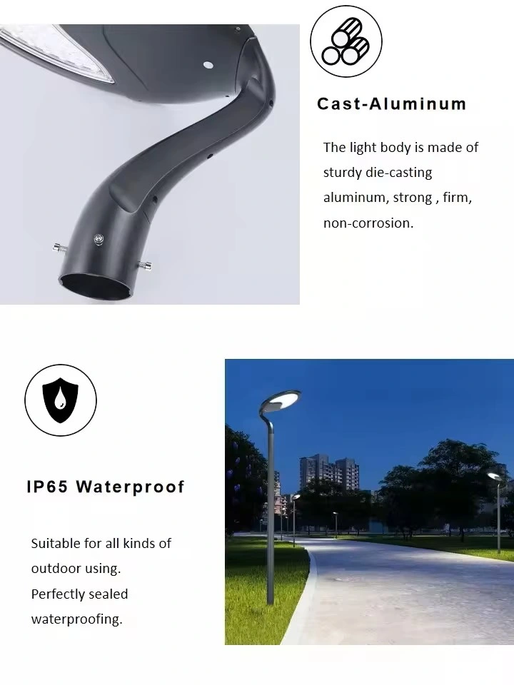 New Outdoor Park Decorative IP65 All in One Integrated LED Street Courtyard Solar Garden Light