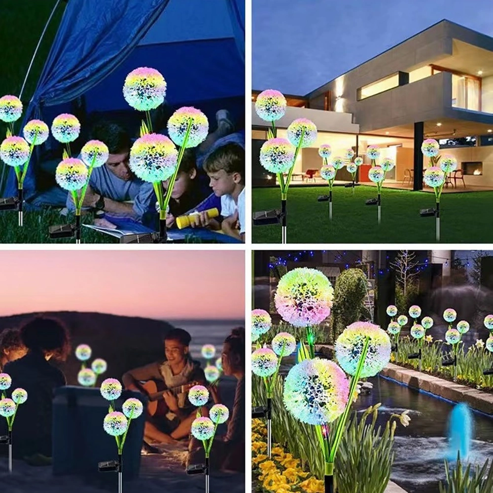 Outdoor Solar Garden Lights, 36LED Dandelion Waterproof Solar Powered Light Garden, Solar String Lights for Pathway, Backyard, Patio, Party Ci24837