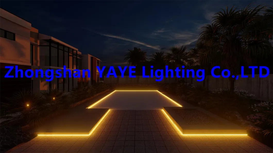 Yaye CE Solar Factory Supplier 50W/100W/200W Outdoor Waterproof IP65 RGB/Single Color LED Strip Garden Christmas Holiday Landscape Decorative Light Manufacturer