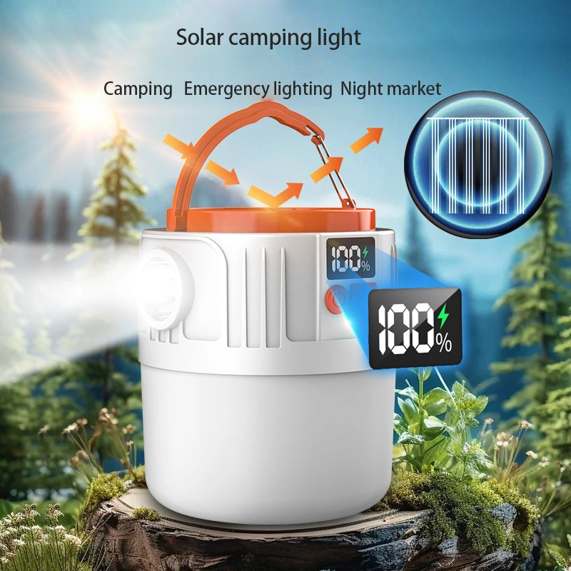 Outdoor Solar Palace Lantern LED Atmosphere Candle Light Lawn Camping Decoration Landscape Courtyard Garden LED Lamp