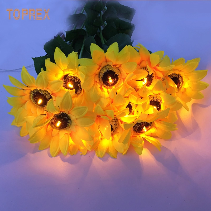 Sunflower Outdoor Garden Lawn Light IP65 Waterproof for Yard Yard Wedding Festive Decoration