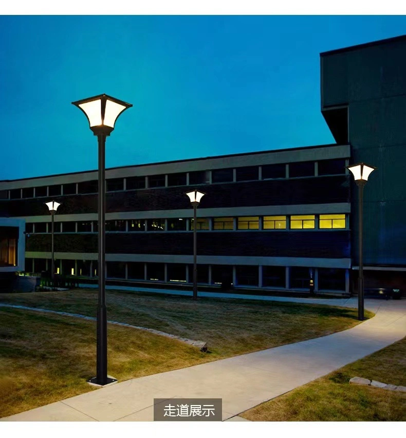 Hot Products Wholesale Street Lighting Outdoor Solar LED Courtyard Lights for Landscape