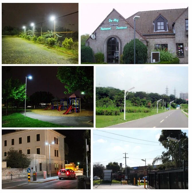 New 60W IP65 160lumens/Watt Easy Installation Integrated LED Solar Light for Road or Street Lighting