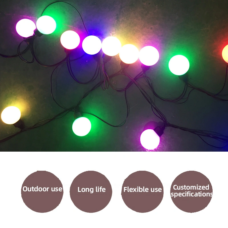 Waterproof Patio Solar Outdoor LED String Lights Party Festoon Hanging Outdoor Patio LED String Lights