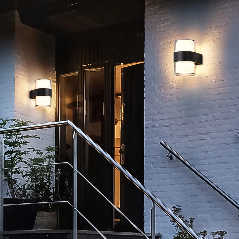 5W LED Waterproof IP65 Square Modern Wall Lamp Courtyard Garden Light