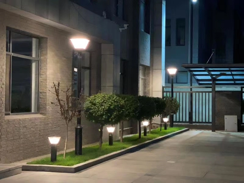 20W 25W 30W 40W 60W Aluminum Profile Solar Lamp Solar Courtyard Lamp Outdoor Park Garden Community Street Lamp